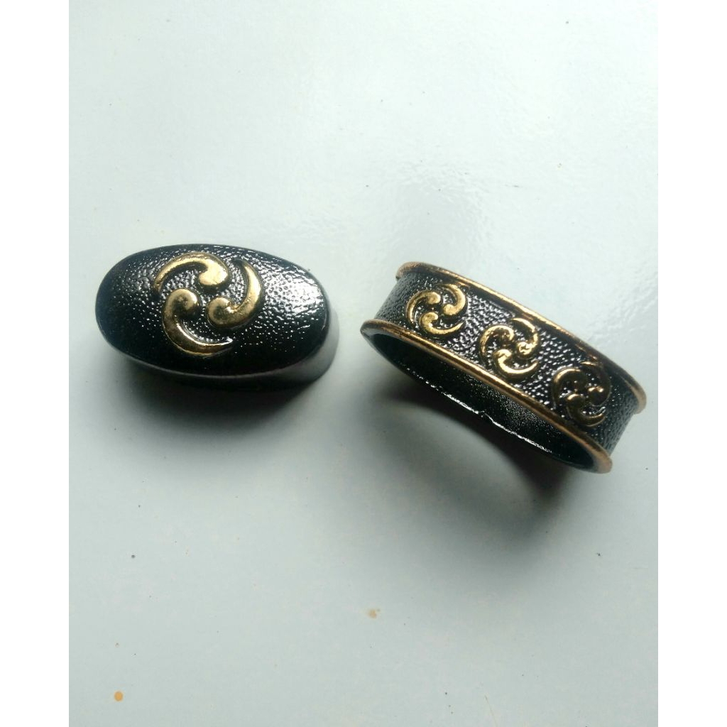 aksesoris samurai katanas fuchi kashira ornamen katanas