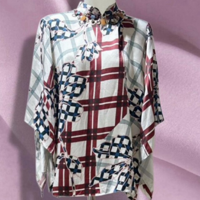 Studio 133 Biyan Neckline Women Blouse