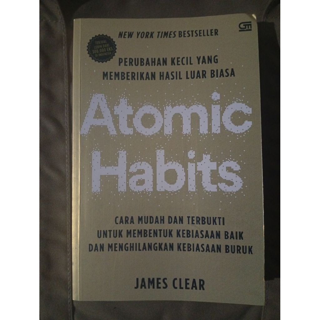 buku atomic habits preloved