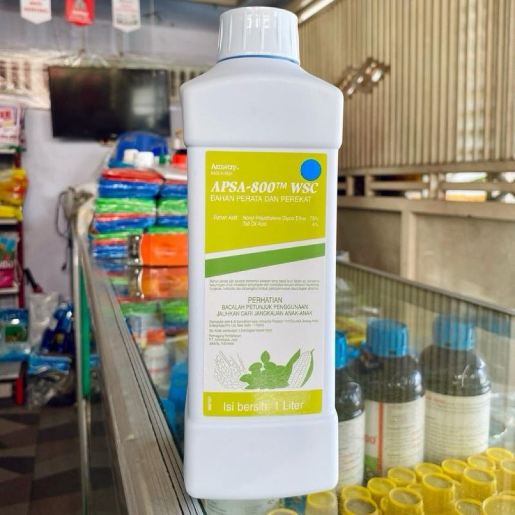 APSA 800SC Bahan Perekat & Perata- 1 Liter - Perekat Pestisida Terbaik untuk Petani Indonesia Berben