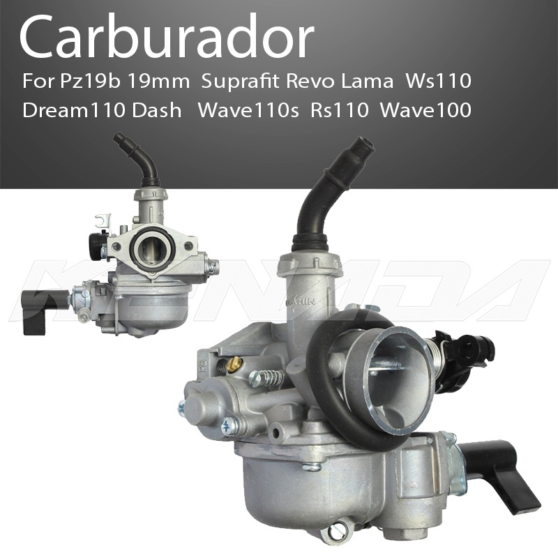 Carburador ForPz19b 19mm  Suprafit Revo Lama  Ws110 Dream110 Dash   Wave110s  Rs110  Wave100