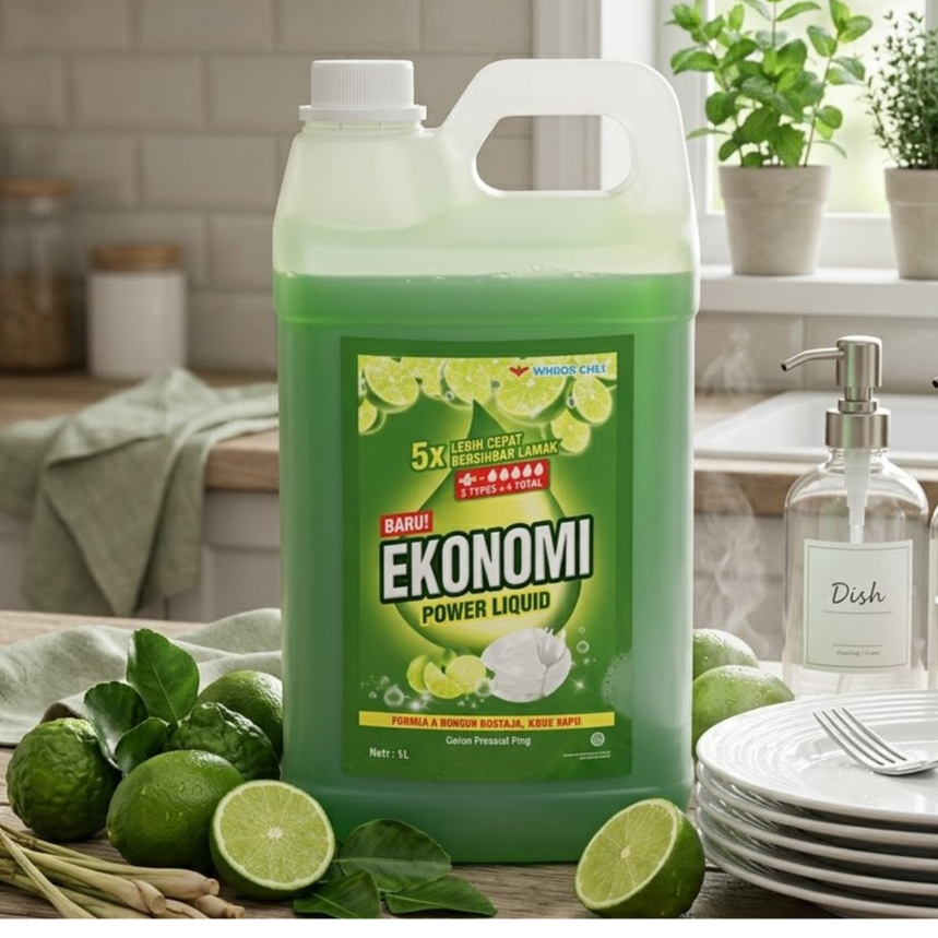 EKONOMI CUCI PIRING 5LITER / SABUN PENCUCI PIRING / EKONOMI SABUN CUCI PIRING