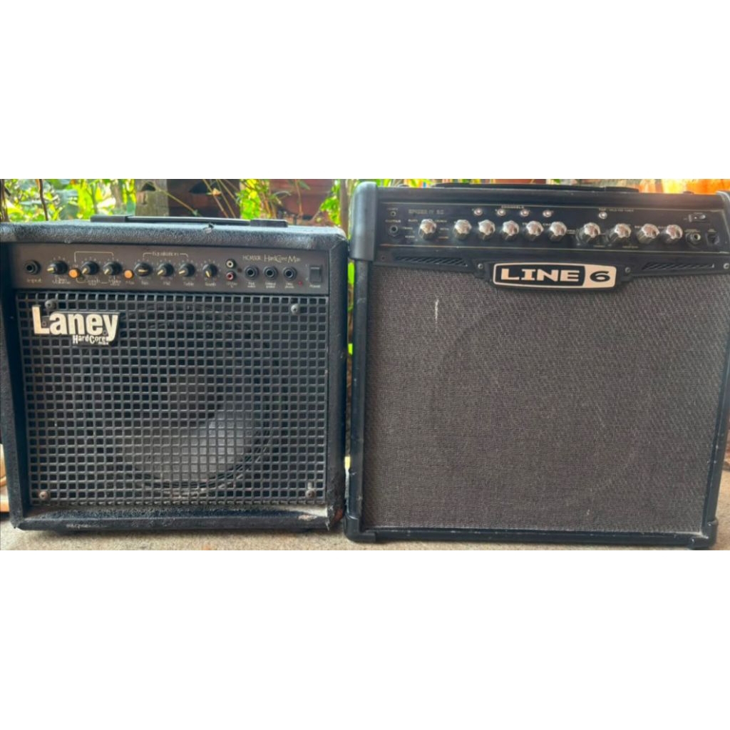 Laney HCM30R dan Line 6 Spider IV 30 jual borongan