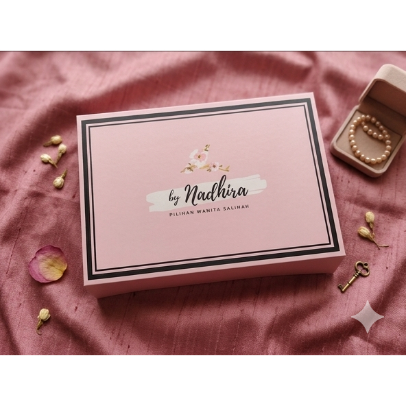 CUSTOM SOFTBOX BOX BRIDESMAID packaging toko scraft termurah