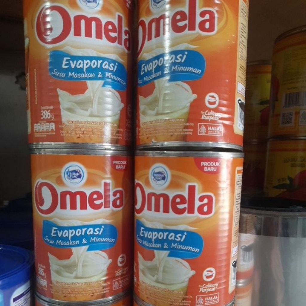 susu evaporasi omela