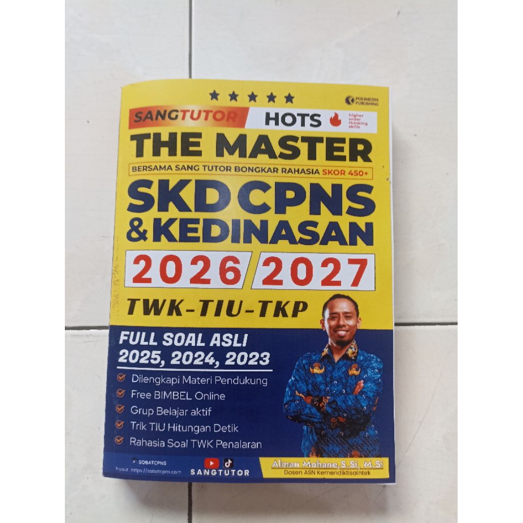 The master skd cpns & kedinasan 2026-2027 twk-tiu-tkp
