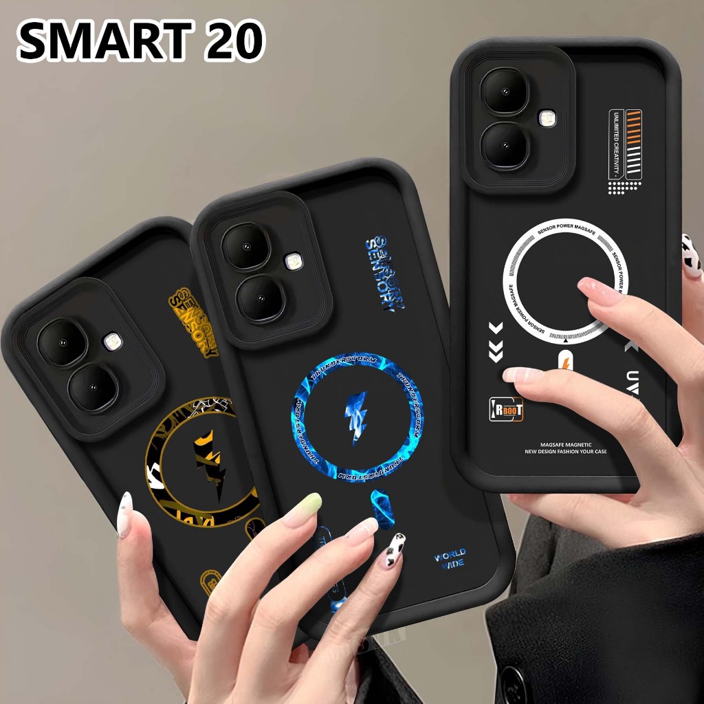 Softcase Rubber Infinix Smart 20 - Case Timbul Infinix Smart 20 - Case Hp Infinix Smart 20 - Silicon