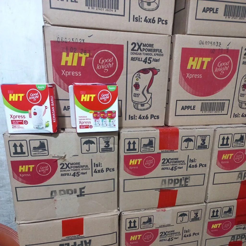 HIT Good Knight Elektrik - HIT Mat Anti Nyamuk - Obat Nyamuk HIT Elektrik - Hit Mat Refil 18+6