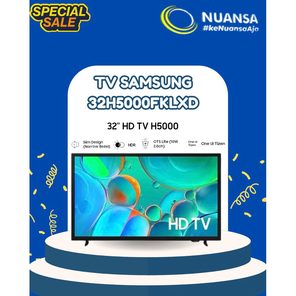 SAMSUNG UA32H5000FKLXD-SAMSUNG LED TV 32 INCH FULL HD | GARANSI RESMI & ORIGINAL