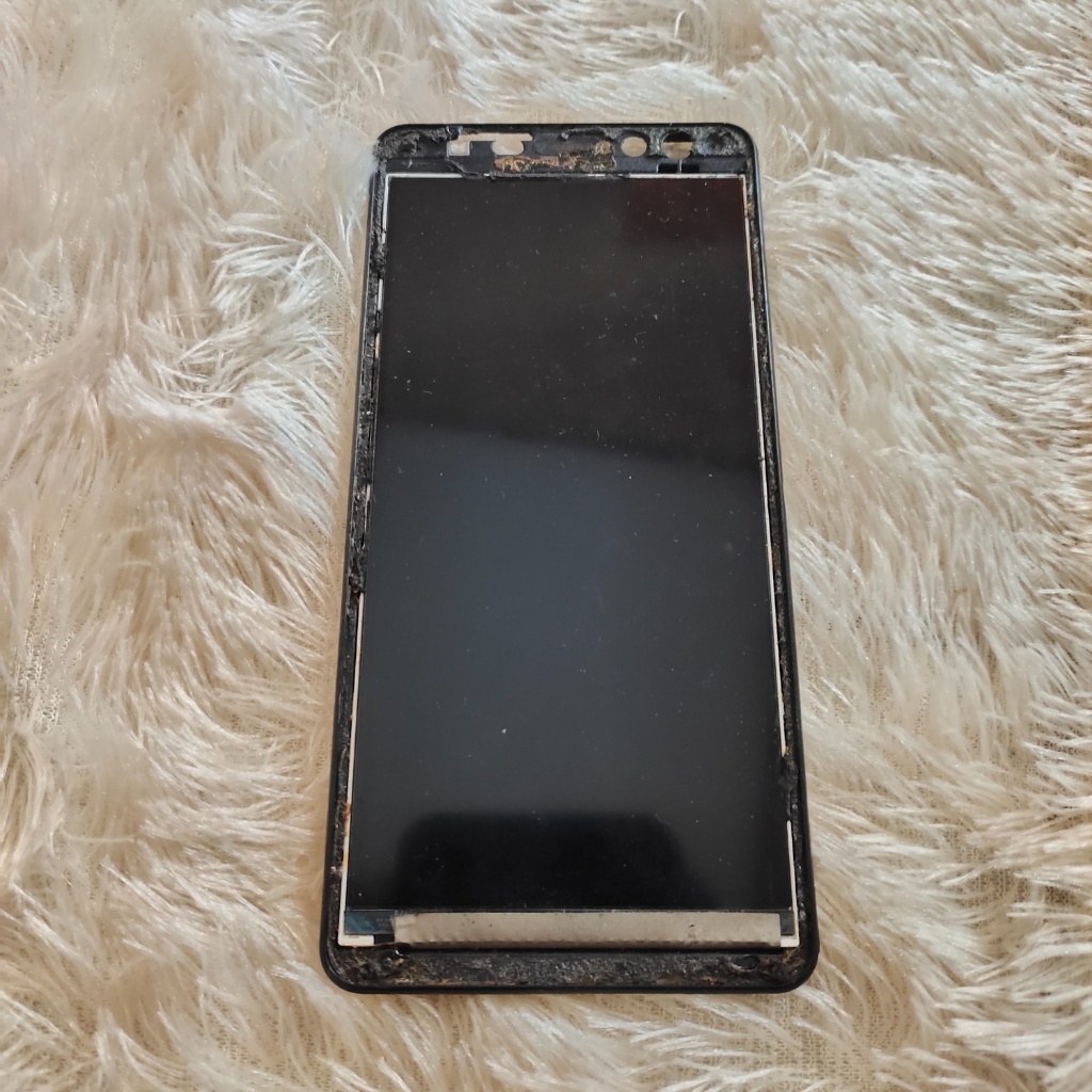 LCD Only MITO A16 Normal Original Copotan Bawaan MITO A16