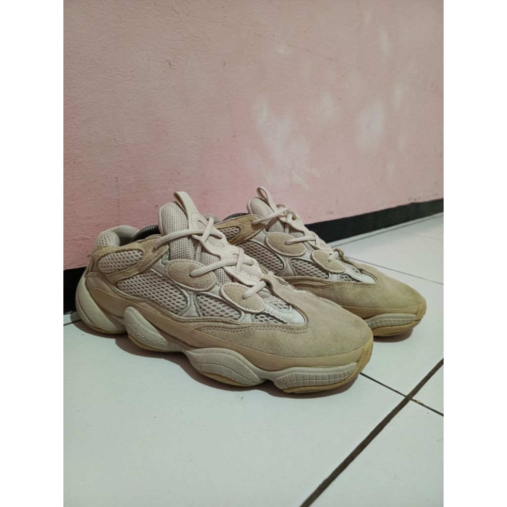 Sepatu Sneakers 4dd4s Yeezy 500 Blush Mens size - 45
