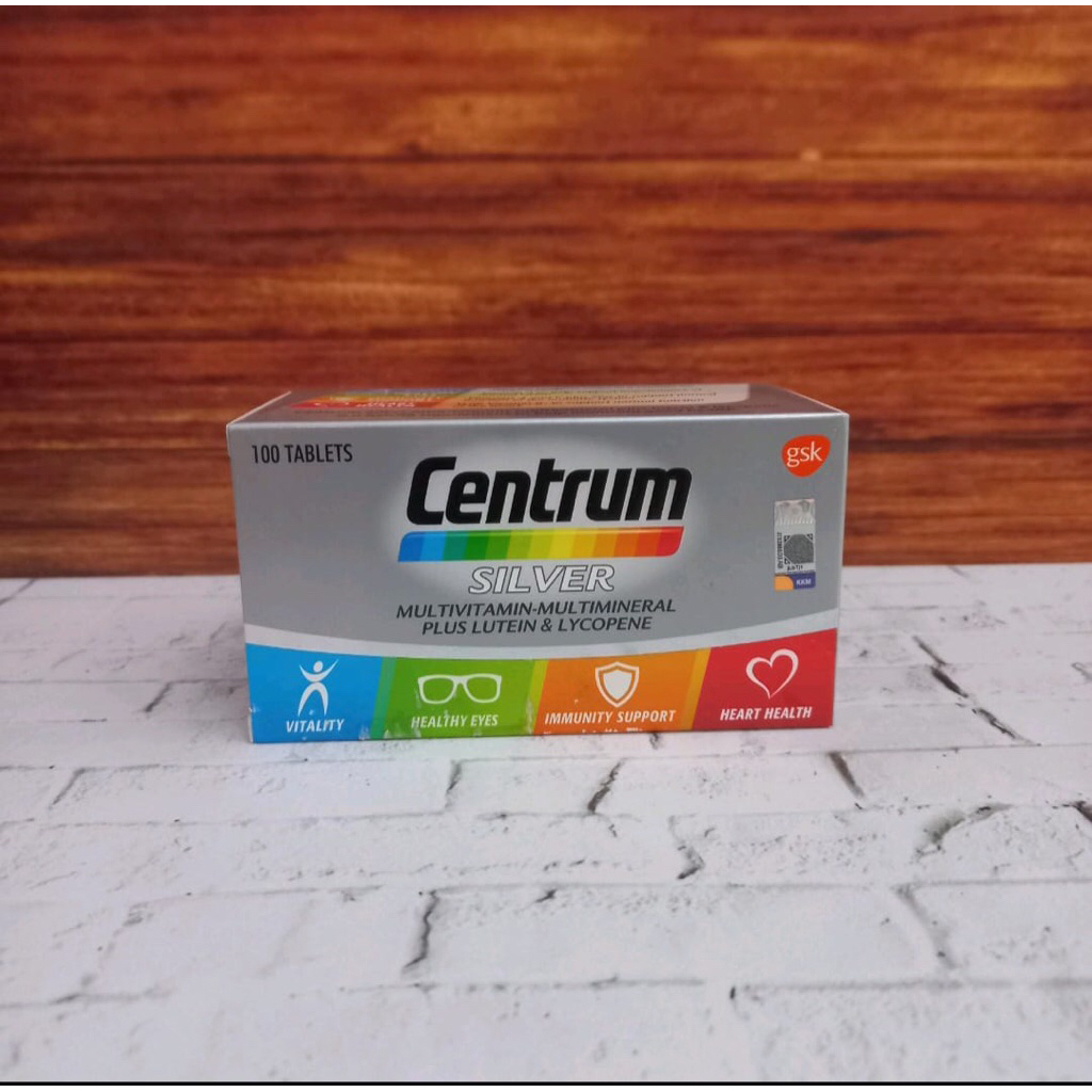 Centrum Silver Multivitamin 100 Tablet