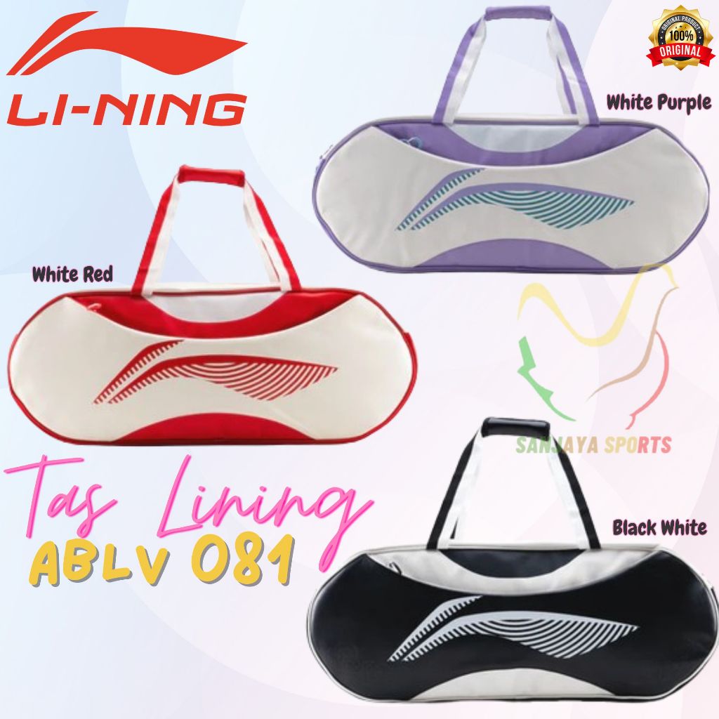 Tas Badminton LINING ABLV081 / Lining Racket Bag ABLV 081 ORIGINAL