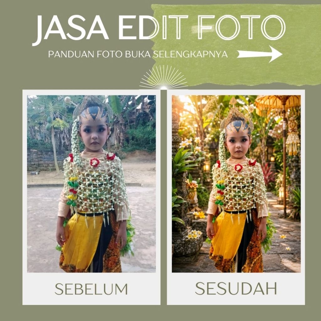 JASA GANTI BACKGROUND FOTO