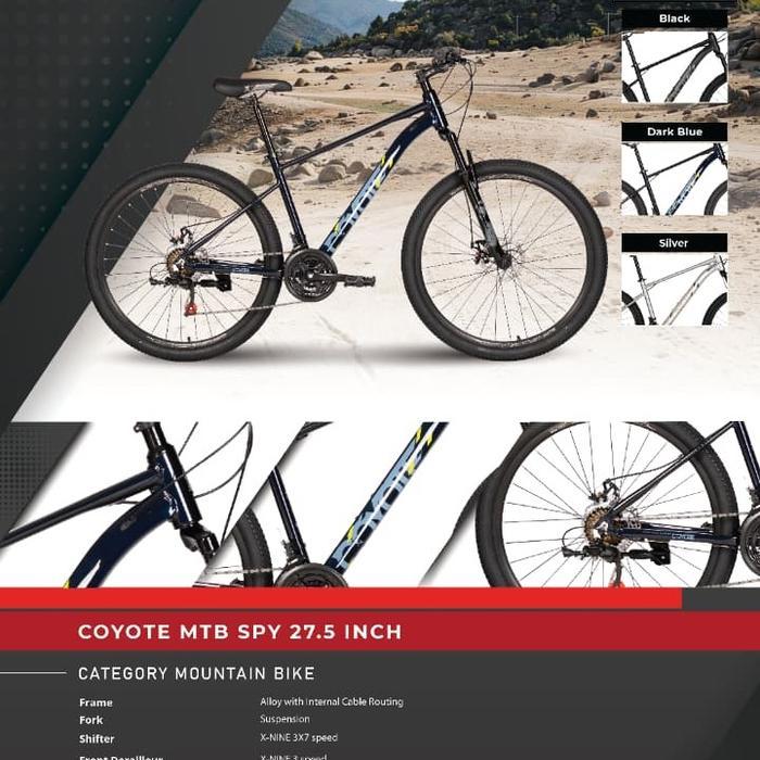 ELEMENT SEPEDA MTB COYOTE SPY 21SPEED 27.5"
