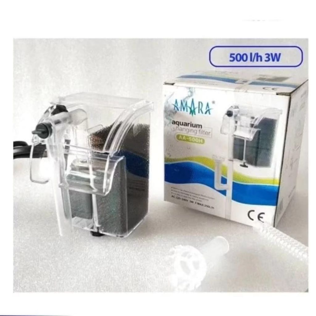 Amara Filter Gantung Hanging Filter Aquarium AA-500H AA 500H Aquascape