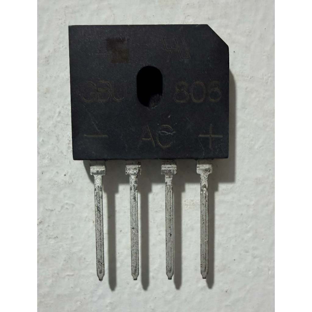 Diode dioda bridge sisir rectifier gbu 806 gbu 806 600V 8A no gbu 808