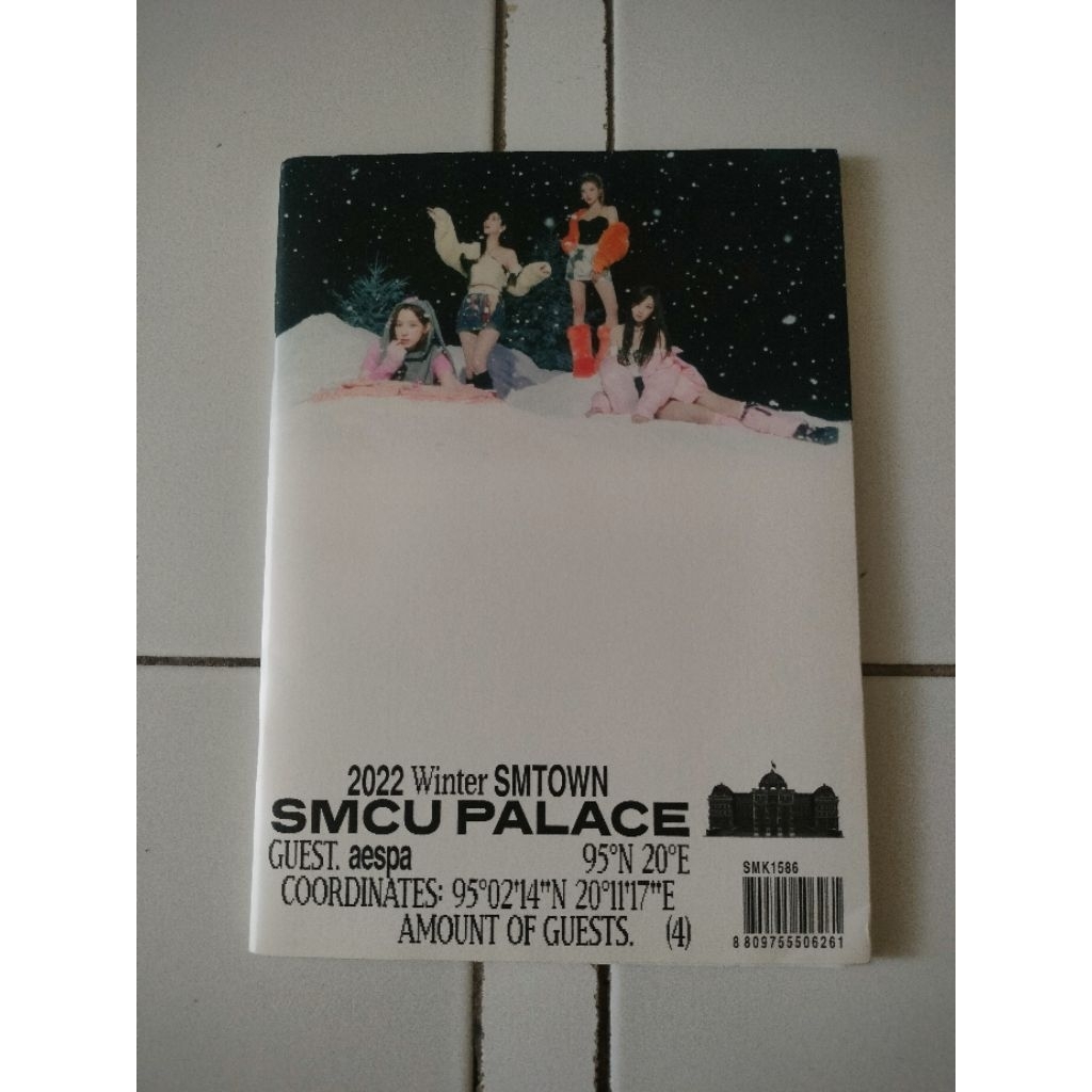 album only AESPA smcu palace winter smtown 2022