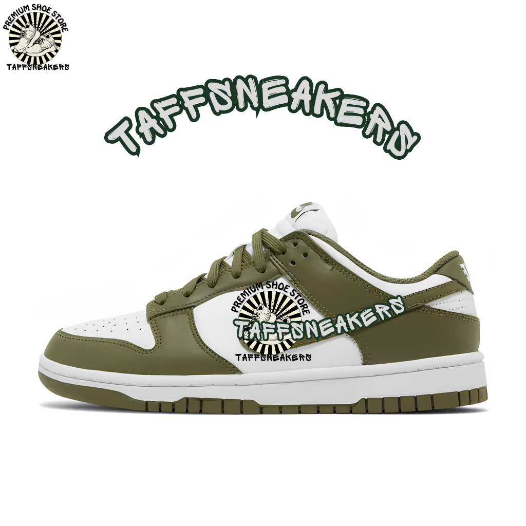 Sepatu Dunk Low 'Medium Olive'