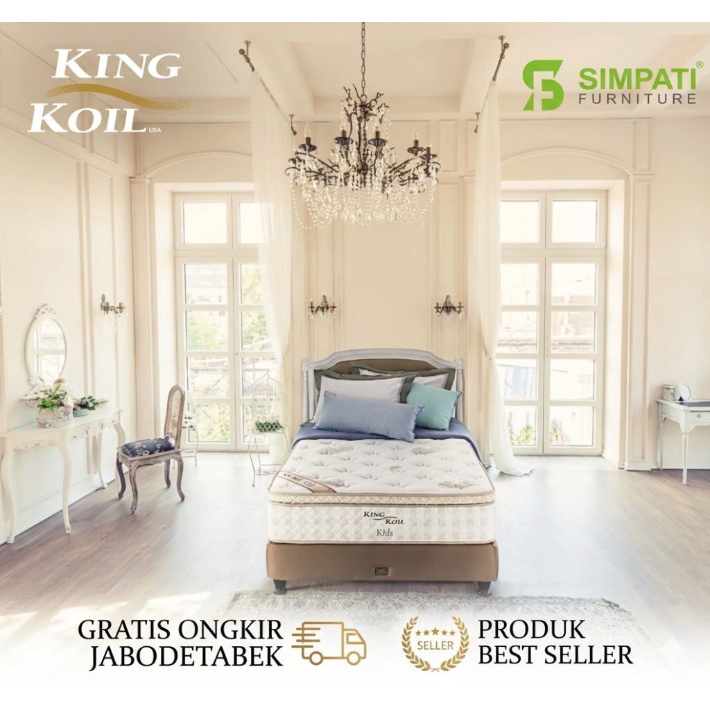 Springbed King Koil Single Kids Full Set)