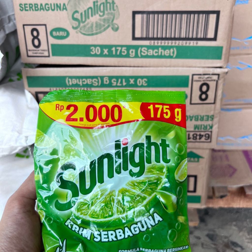 [ 1 DUS  ISI 30 PCS ]  SUNLIGHT  COLEK KEMASAN 2000
