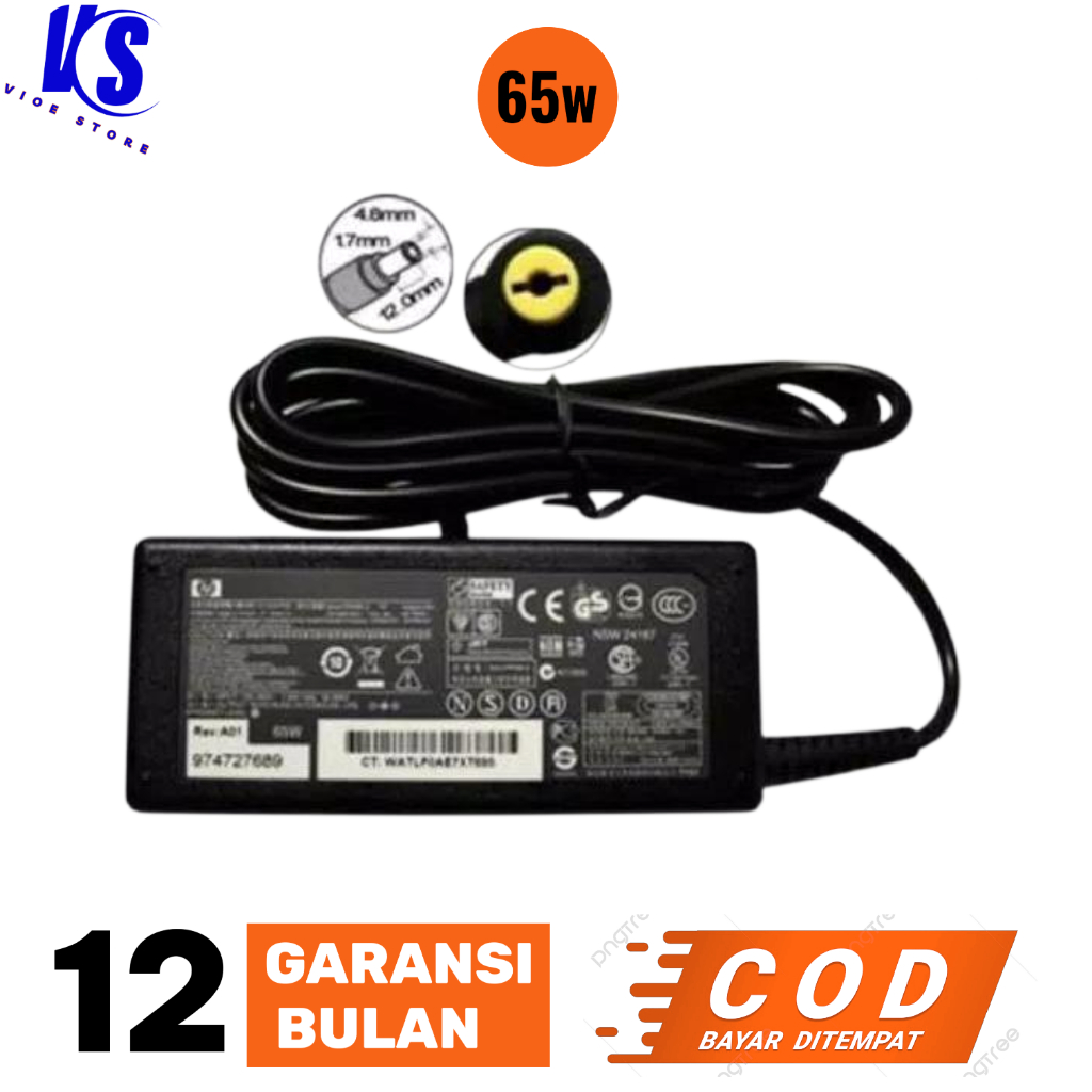 Charger Adaptor Laptop Compaq 420 421 435 436 Series