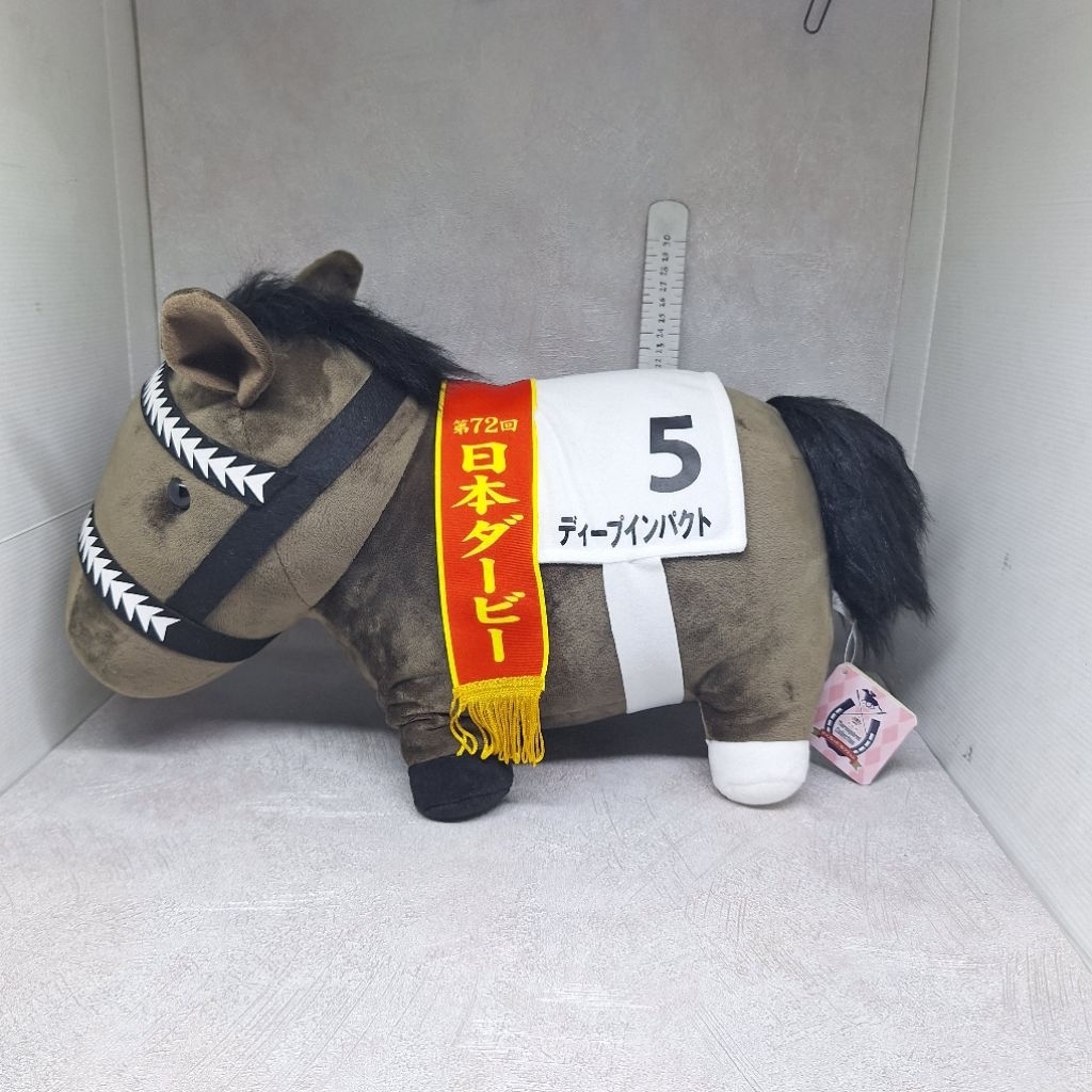Deep Impact No. 5 72nd Tokyo Yushun Japanese Derby Thoroughbred Japan Horse Collection BIG Plush SK 