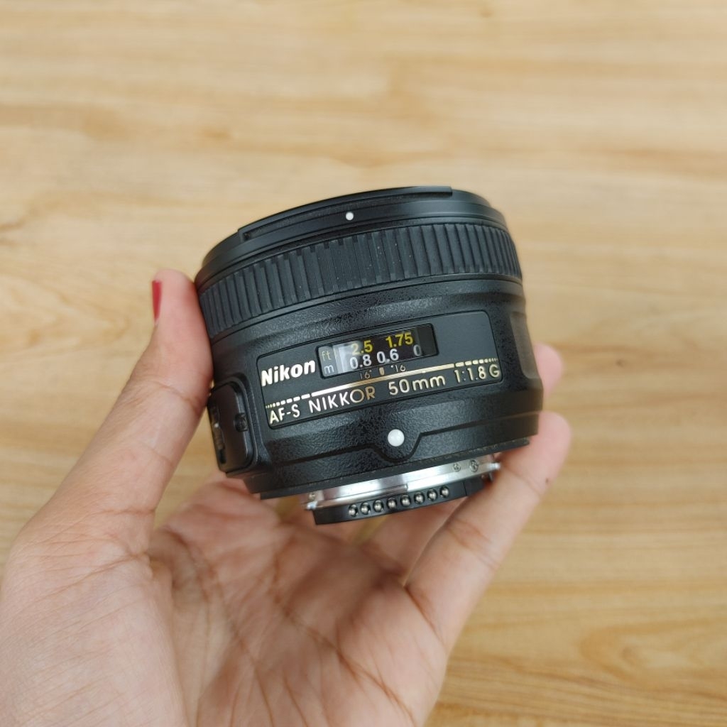 Lensa Afs Nikkor 50mm F1.8 Fullframe
