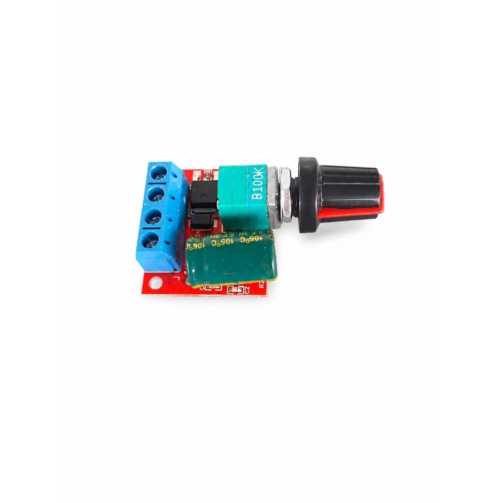 PWM DC Motor Dimmer 5A 90W 4.5-35V - Pengaturan Kecepatan Motor DC & LED, Siklus Kerja 1-100%