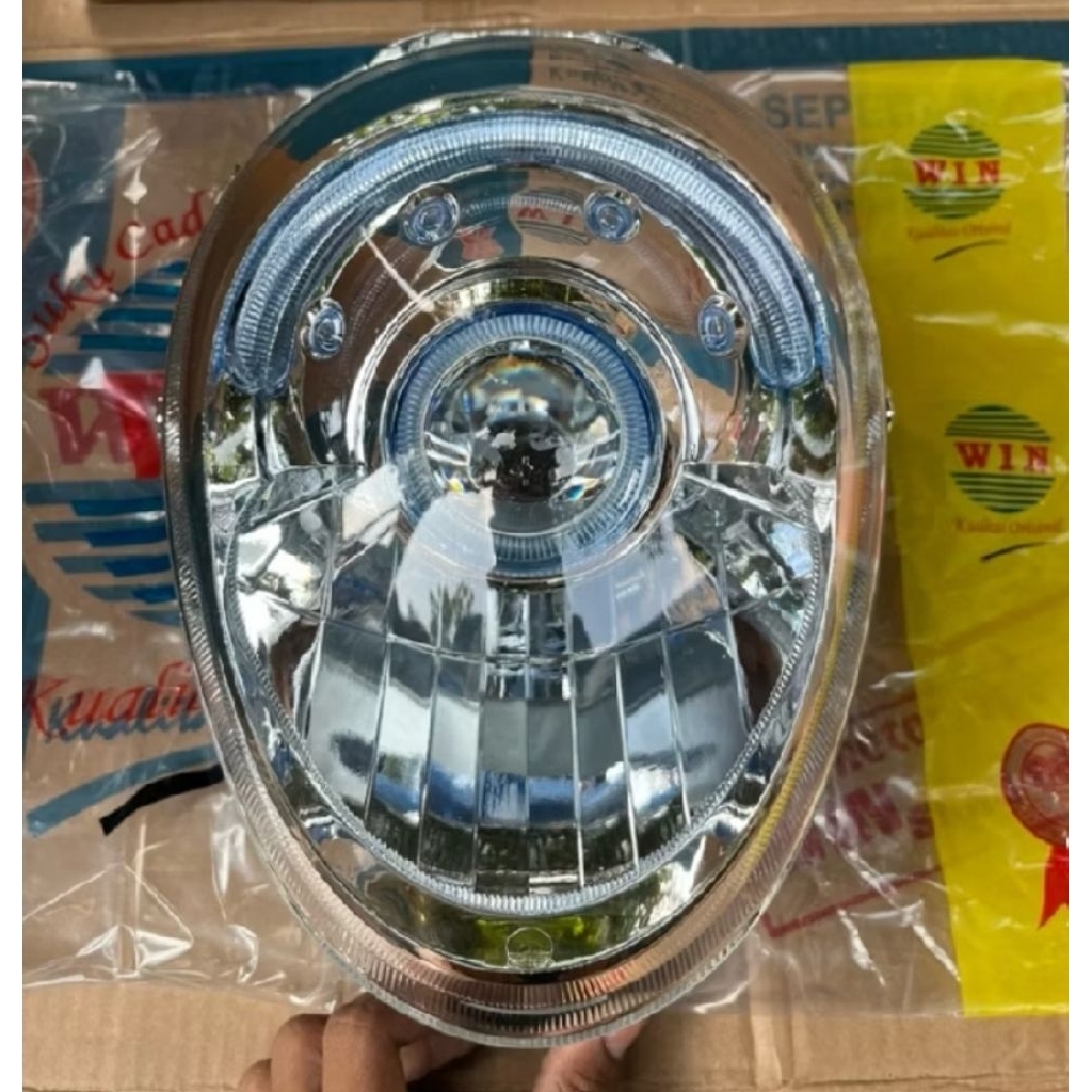 Lampu depan scoopy fi 2016 Lampu Scoopy Fi 2016 Refektor depan Scoopy Fi 2016 Refektor Scoopy Fi 201