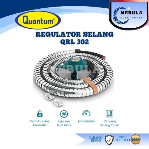 REGULATOR SELANG QUANTUM/SELANG GAS REGULATOR QUANTUM NEW SERIES