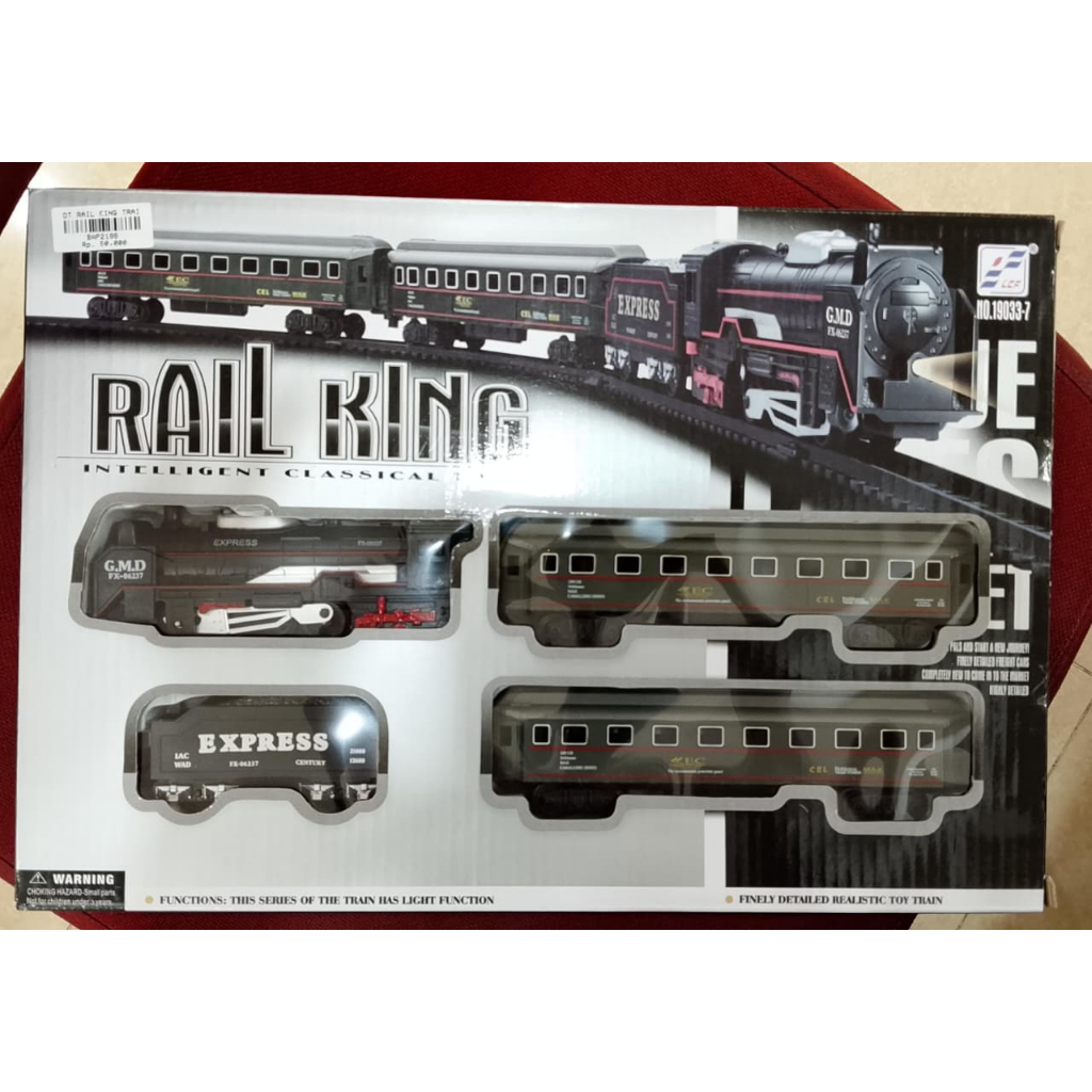 DT RAIL KING TRAIN BO19033-7