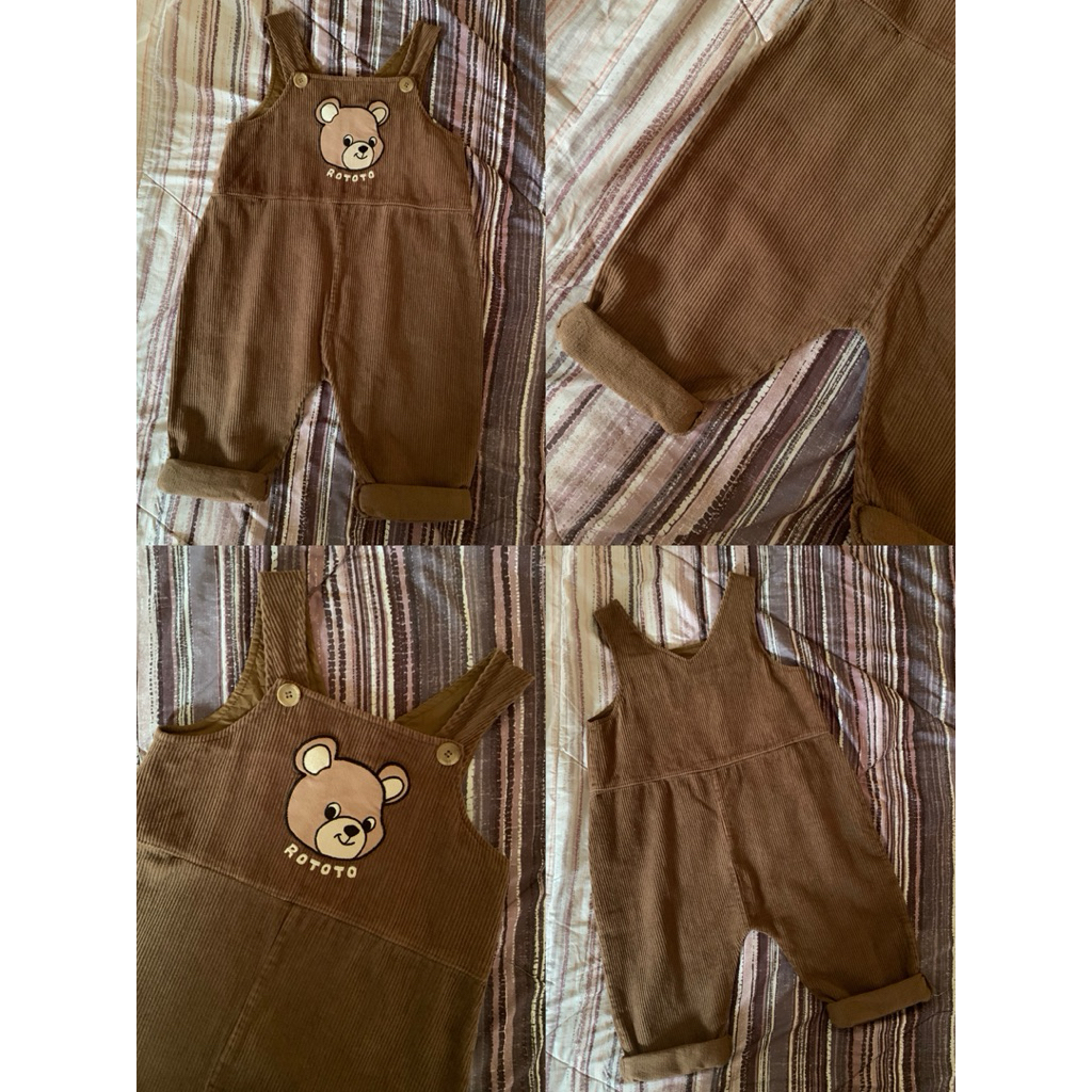 preloved jp/jumpsuit/overall anak 3-4y