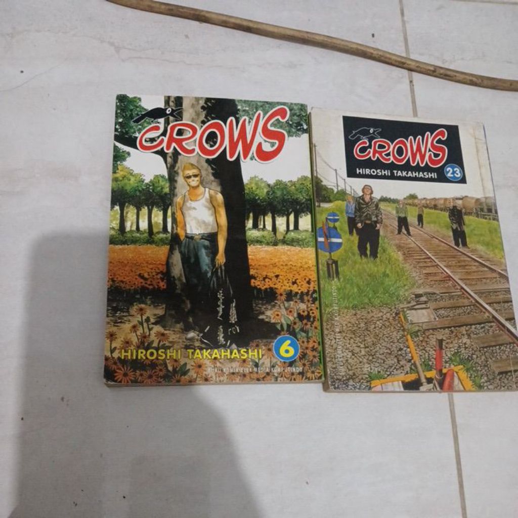 KOMIK CROWS. HIROSHI TAKAHASHI