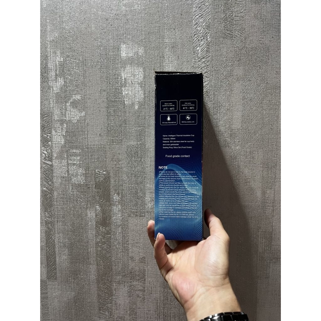 Smart cup LED temperature display 500 ml termos