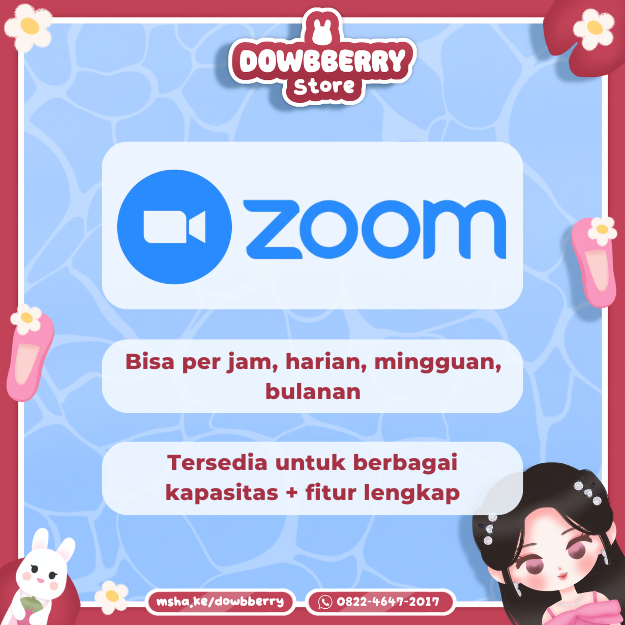 SEWA ZOOM MEETING PRO PREMIUM 100 PESERTA