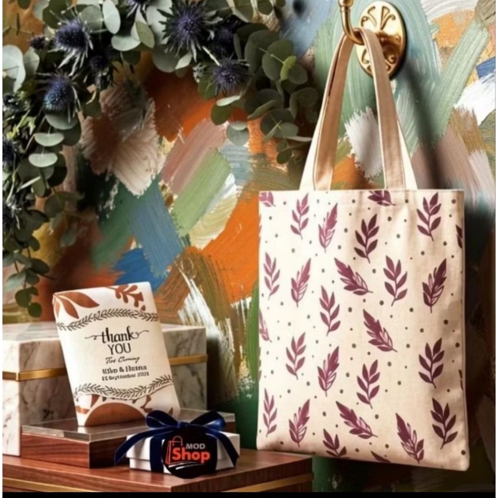 Tas Spunbond Tas Bingkisan Tas Hajatan Tas Haul Bingkisan Tas Tahlilan Tas Snack Pernikahan Custom D