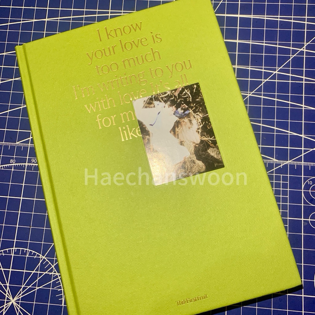 ALBUM PHOTOBOOK TRILOGY MARK THE FIRSTFRUIT HIJAU (UNSEALED MINUS PC)