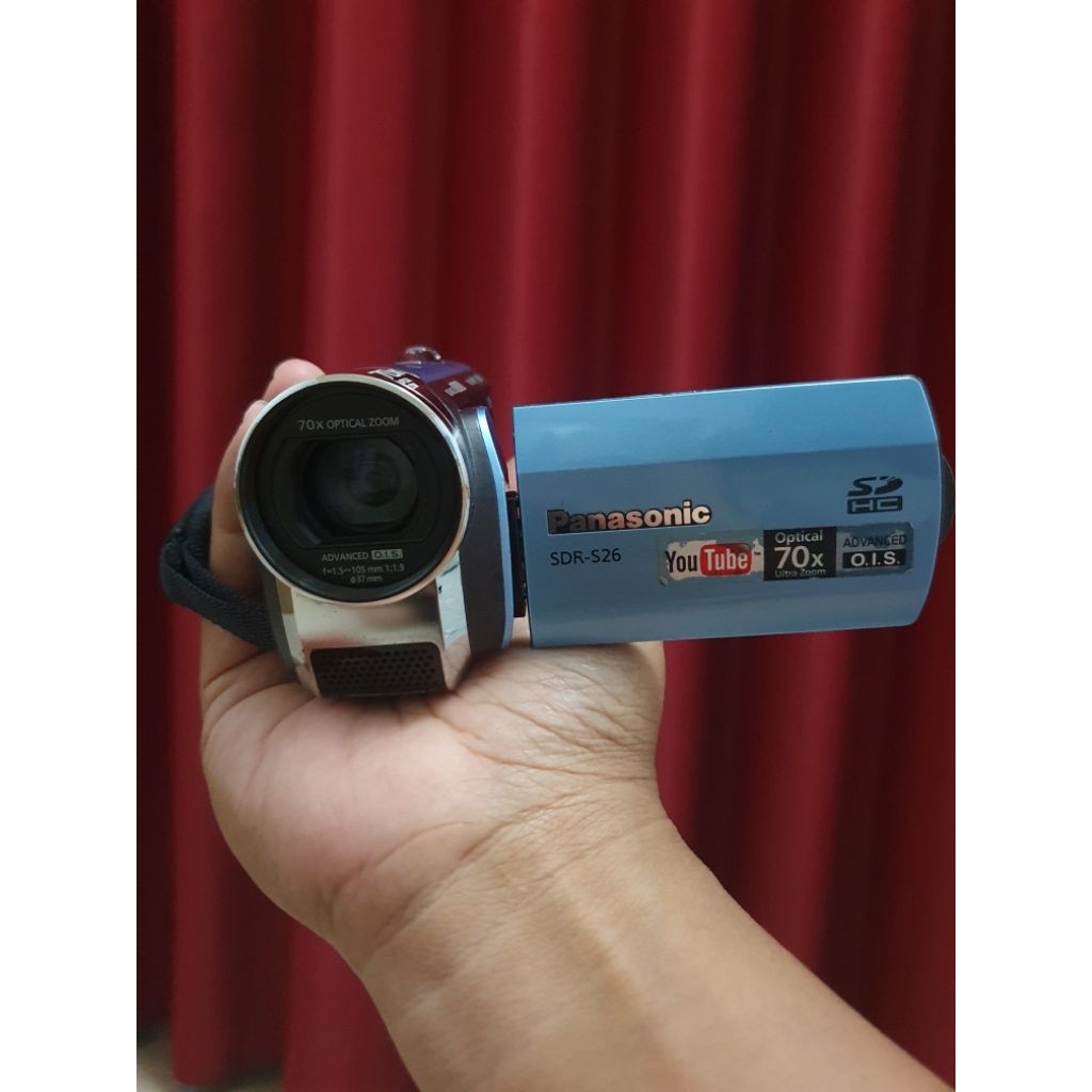 Jual murah Handycam Panasonic SDR S26 70x Zoom optical (NORMAL)