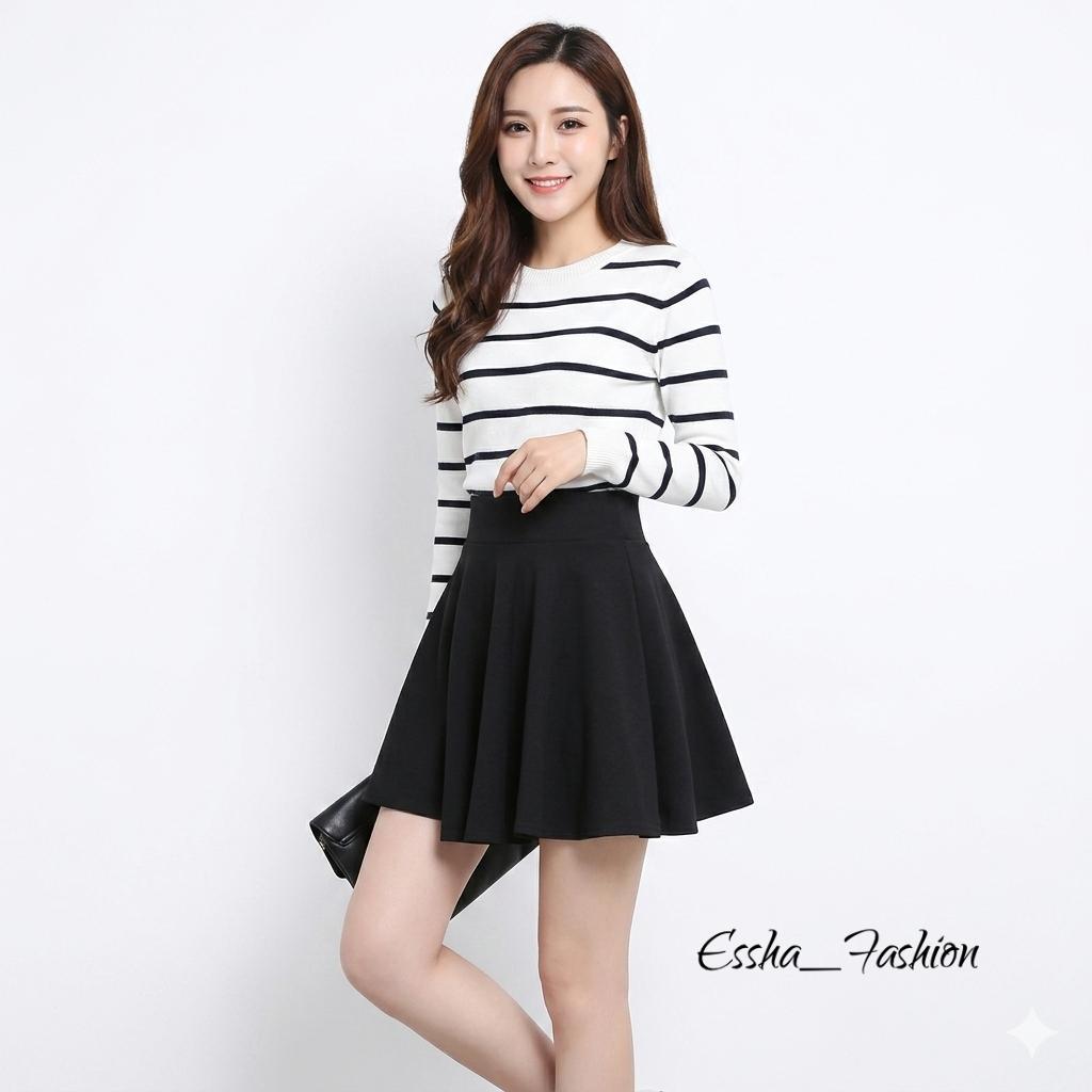 Rok Senam Aerobic Terbaru / Rok Mini Korean Style / Rok olahraga Wanita Sport / Rok Senam wanita / R