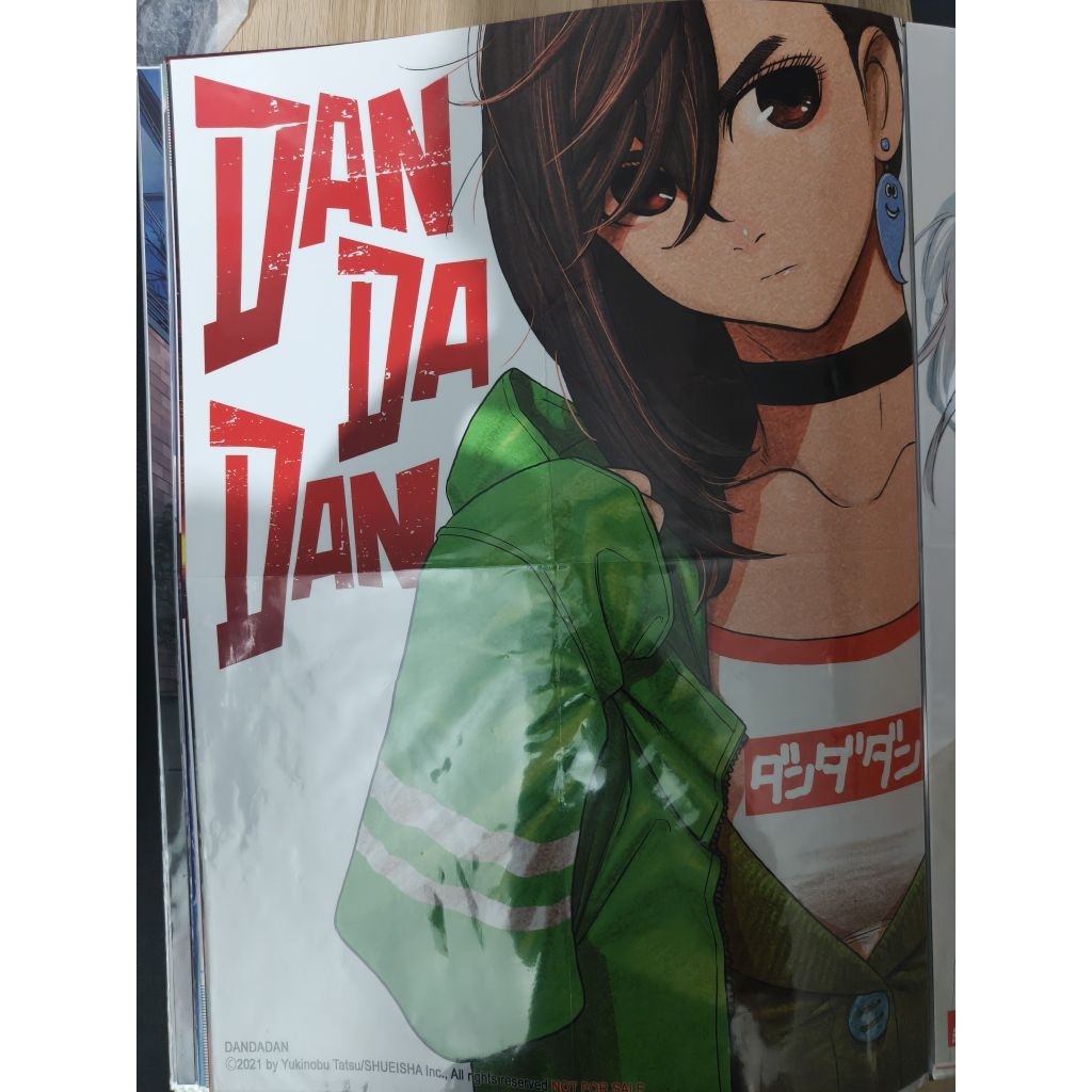 souvenir poster official komik dandadan original