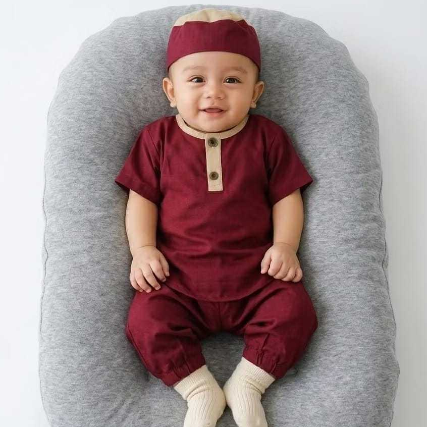 Koko Turki Joger Bayi Koko Newborn Aqiqah 0 - 4 thn