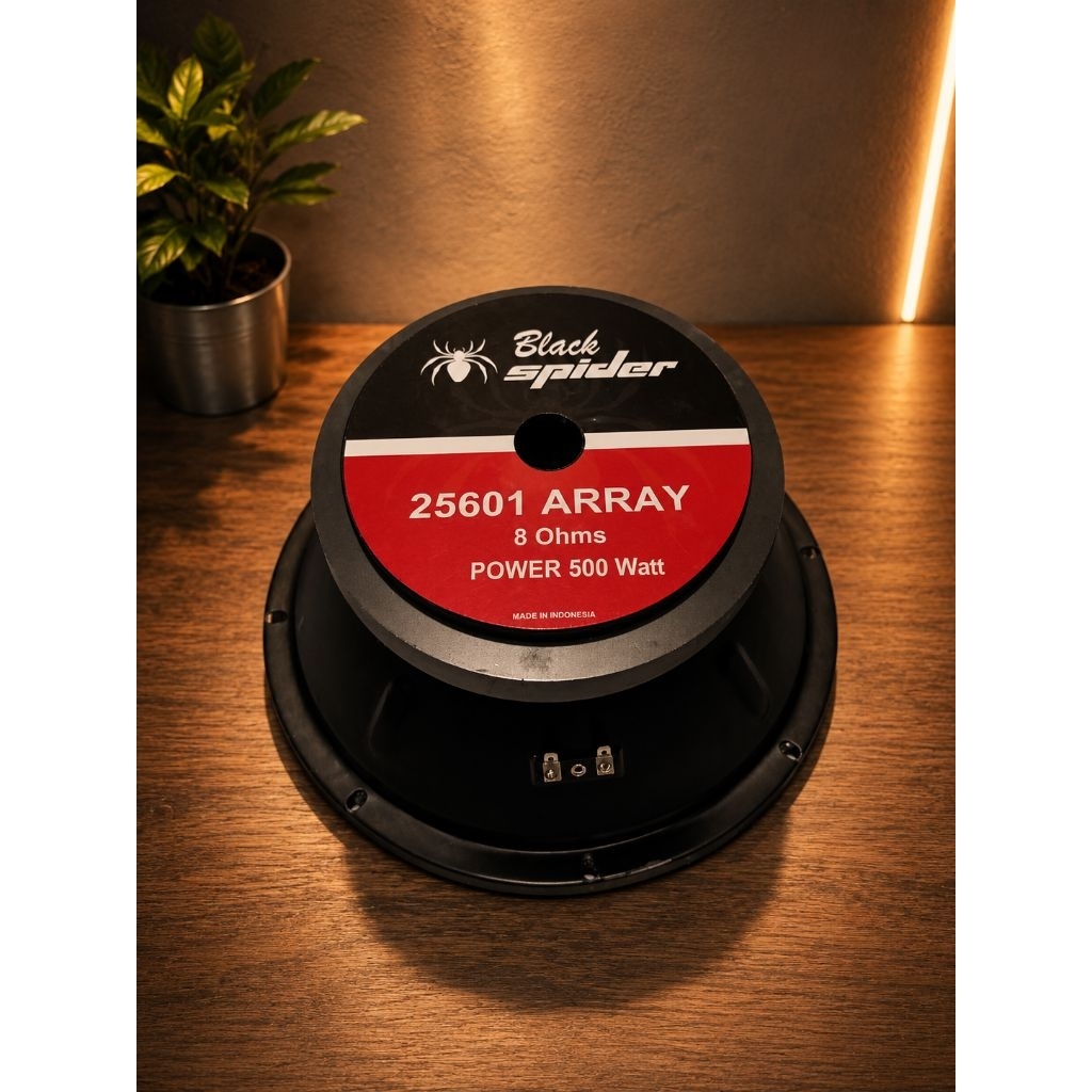 Speaker Vacum 10 inch BLACK SPIDER 25601