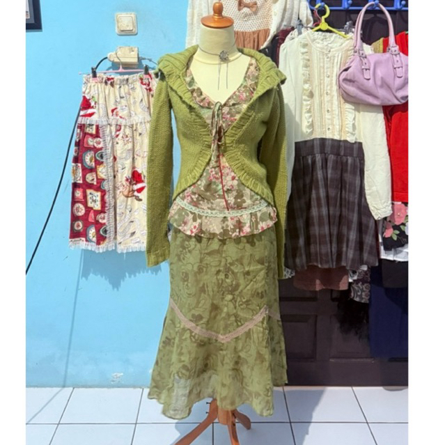 AERI |  Mori Kei, Axes F, Rosa C, Whimsy outfit, Fairy