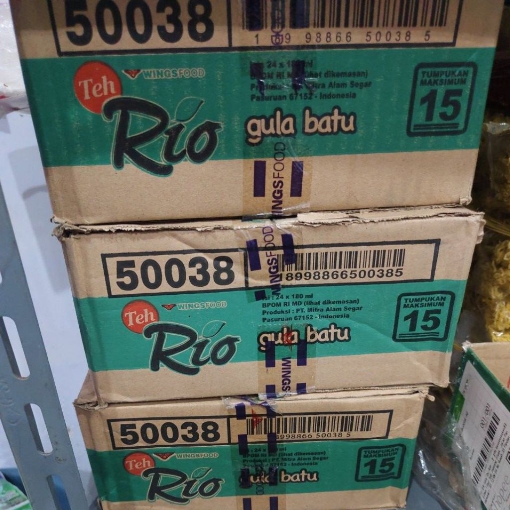 KHUSUS INSTAN JOMBANG TEH RIO GELAS