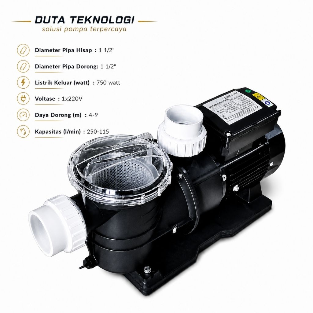 POMPA KOLAM RENANG VENEZIA STP 100 VENEZIA SWIMMING POOL PUMP 1 HP POMPA VENEZIA 1 HP STP 100 POMPA 