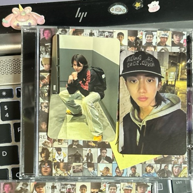 ALBUM ONLY TRAINING DAY LNGSHOT PHOTOCARD PC WOOJIN LOUIS