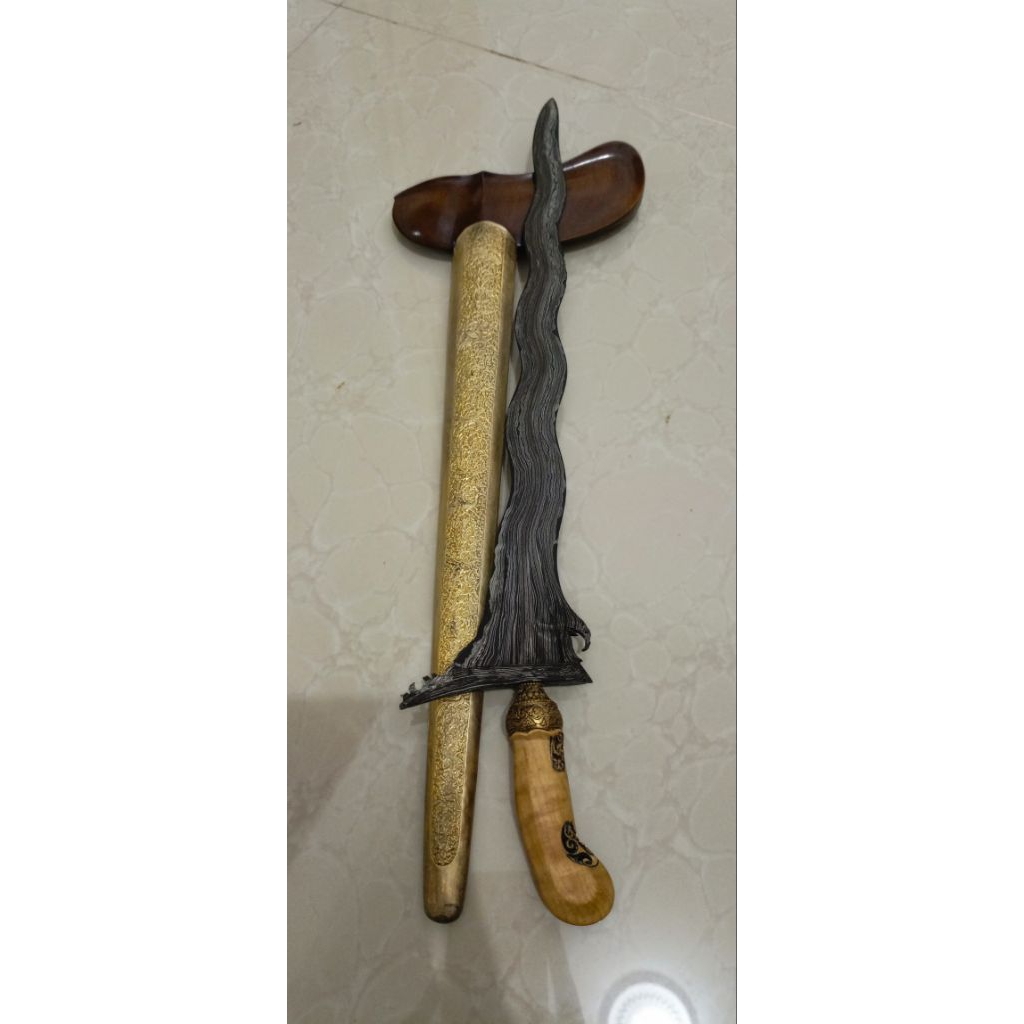 Keris Carang Soka Luk 9 Sepuh