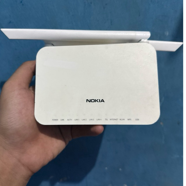 ONT NOKIA G-140W-G PORT HIJAU