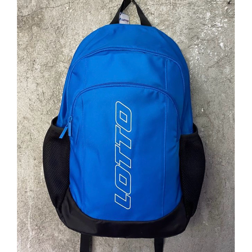 [D] Tas Backpack Ransel Lotto Corpa - Blue